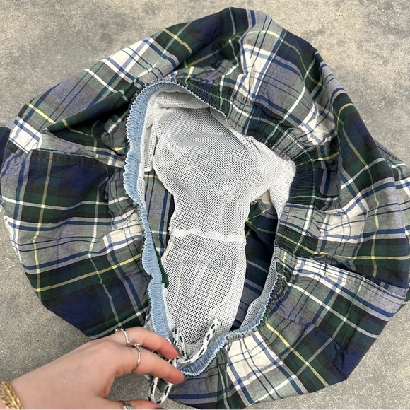 Hobie green blue swim trunk shorts mens L - Picture 3 of 4